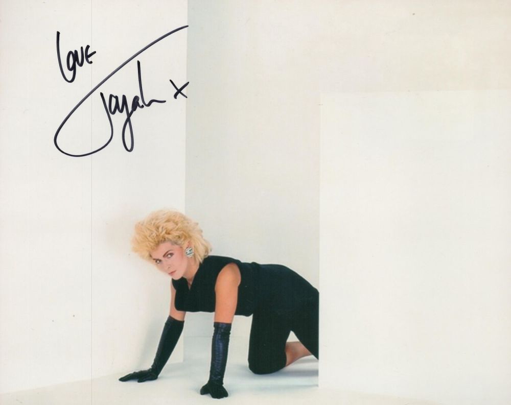 Lot 444: Toyah Wilcox signed 10x8 colour photo. English musician,...