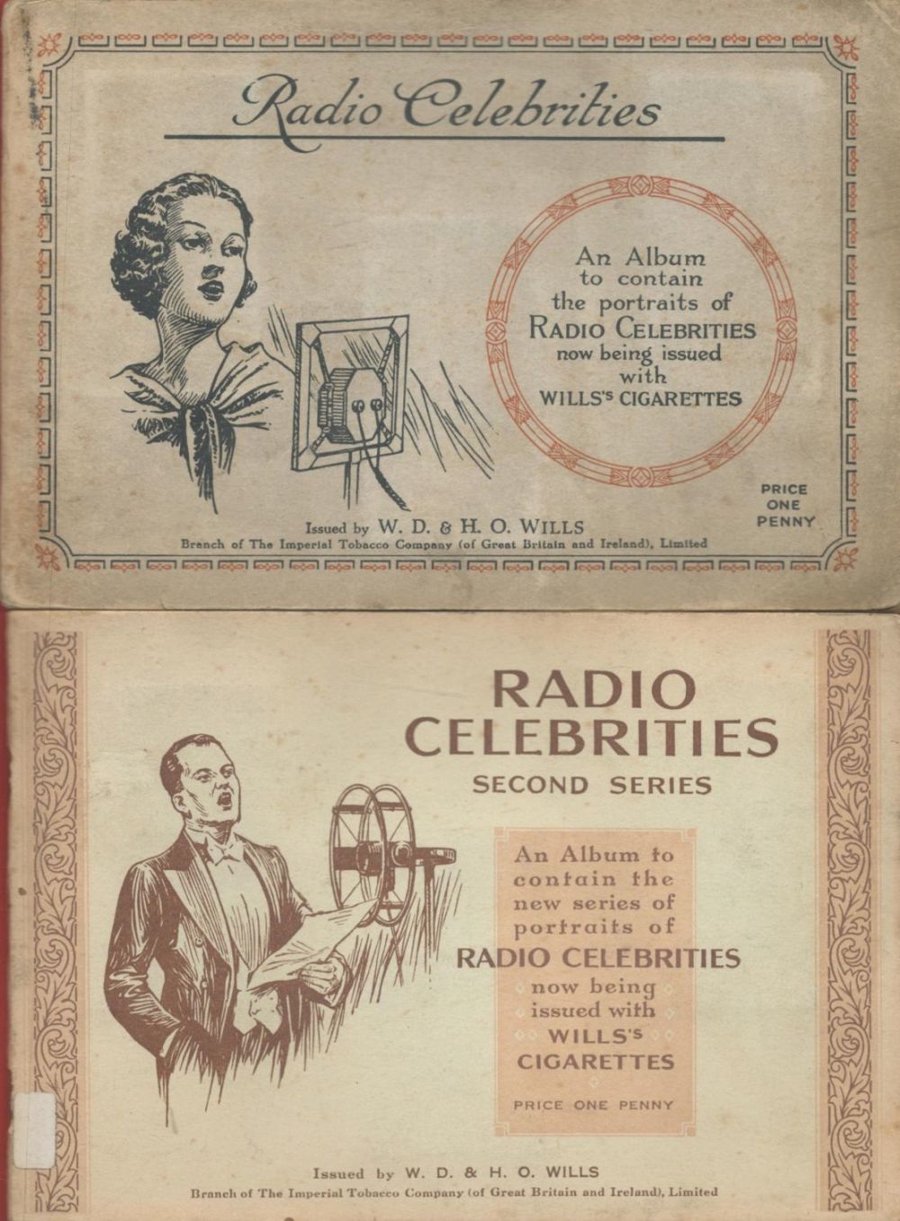 Lot 494: Cigarette cards four vintage albums comprising WDandHO Wills...