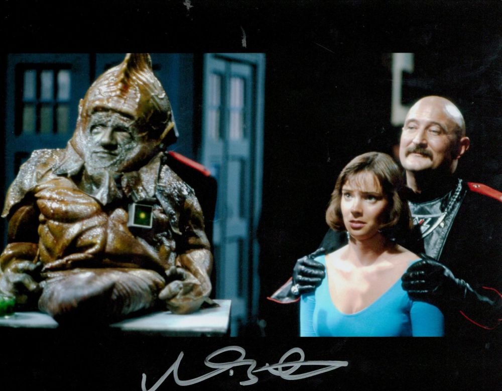 Lot 547: Doctor Who, Nabil Shaban signed 8x10 colour photo...