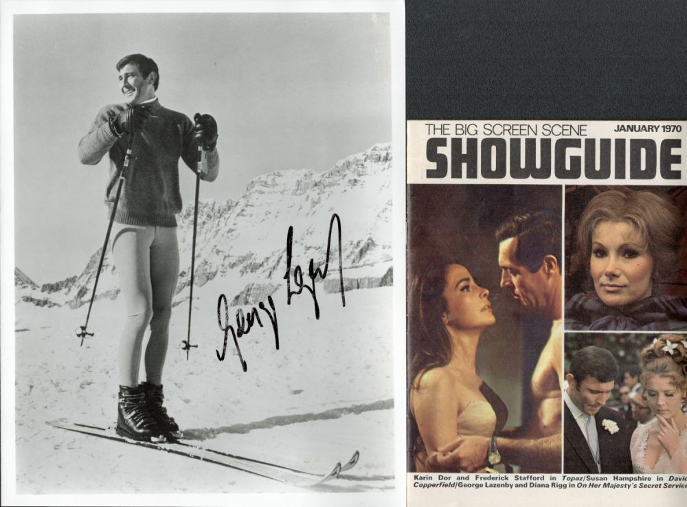 Lot 558: George Lazenby. James Bond On Her Majesty's secret...