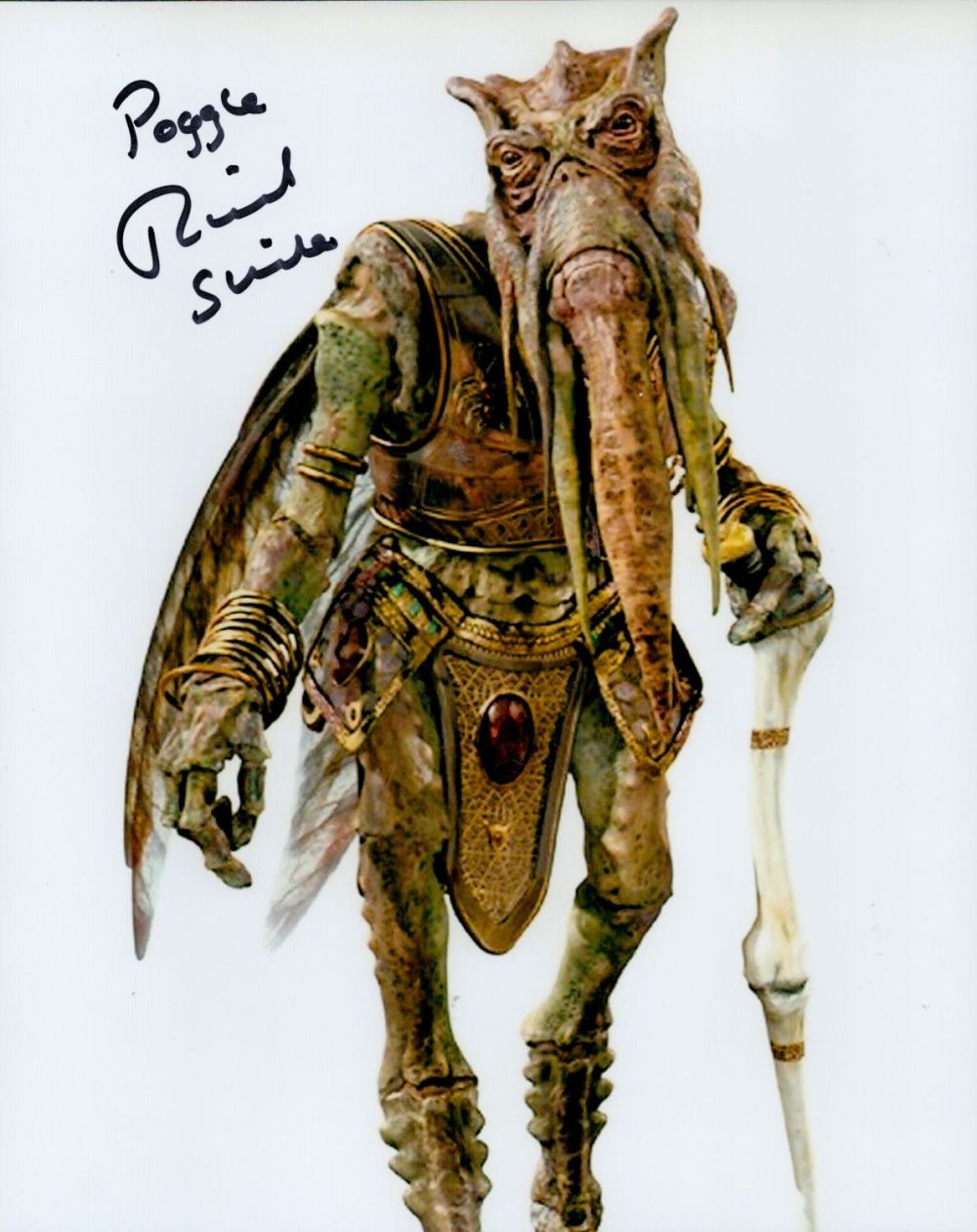 Lot 590: Revenge of the Sith Richard Stride 10x8 signed...