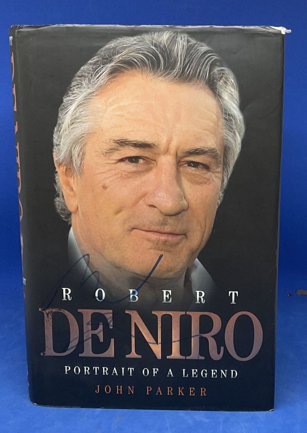 Lot 160: Robert De Niro signed hardback book titled De...
