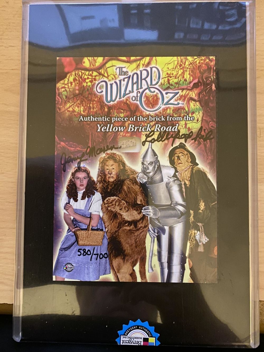 Lot 181: The Wizard of Oz Piece of the Yellow...
