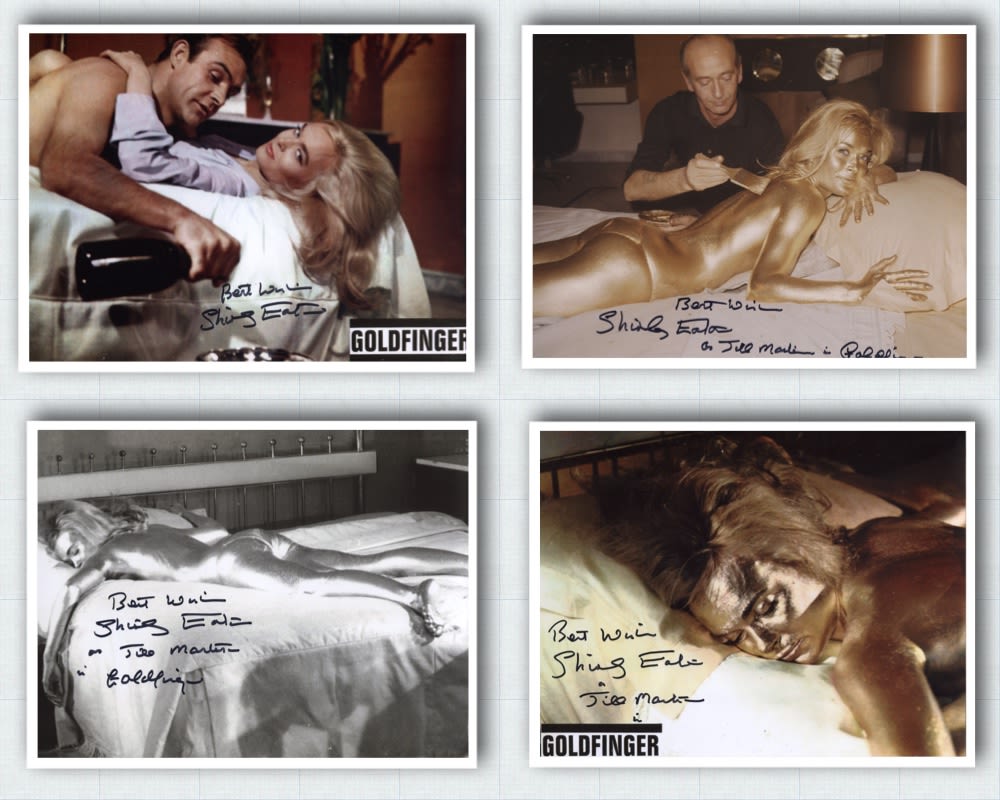 Lot 183: James Bond 007 collection of FOUR different 8x10...