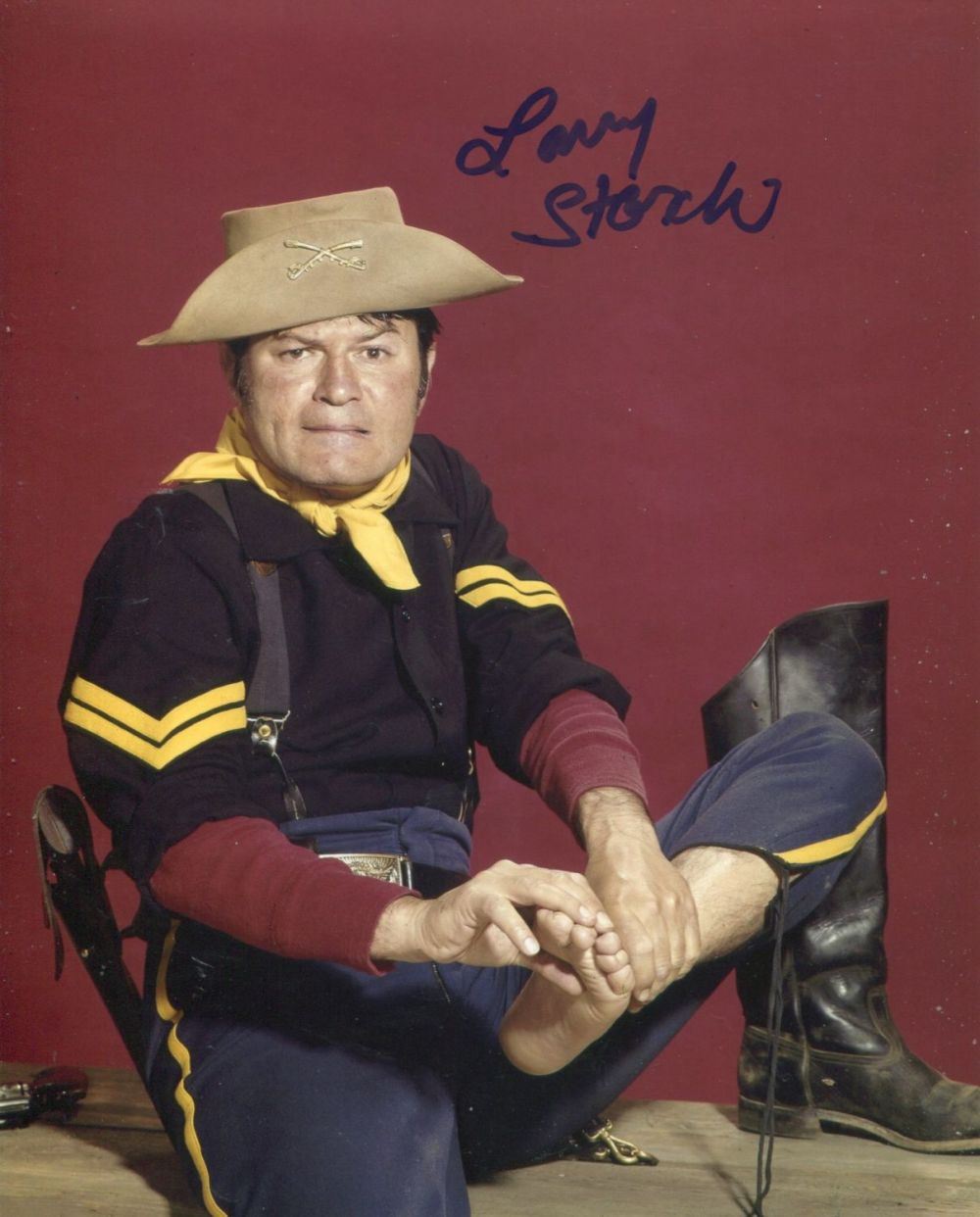 Lot 189: Larry Storch signed 8x10 photo from the comedy...