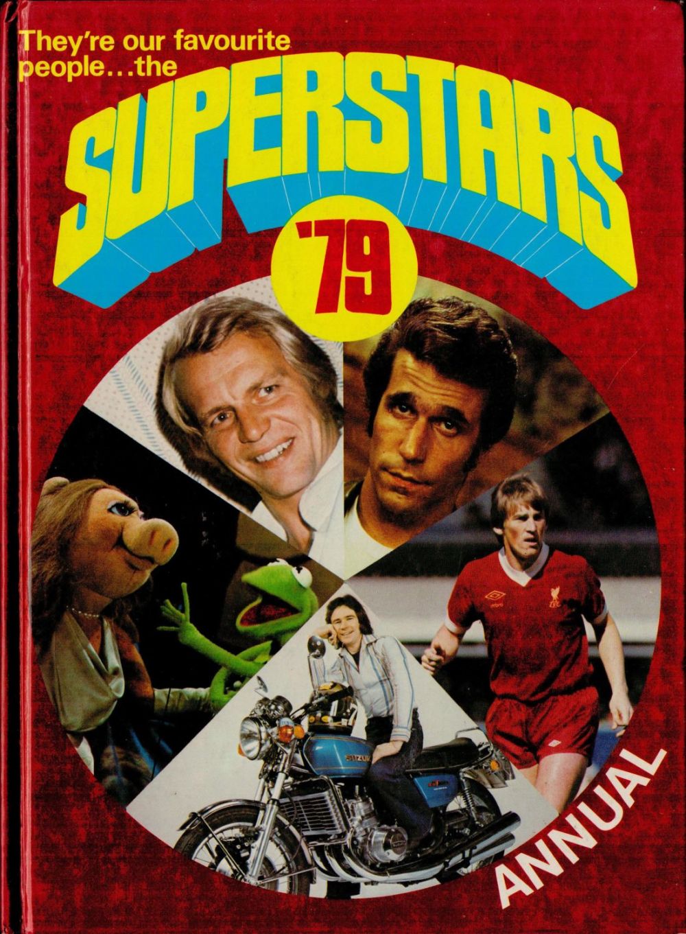 Lot 234: Barry Sheene signed Superstars 79 vintage hardback annual...