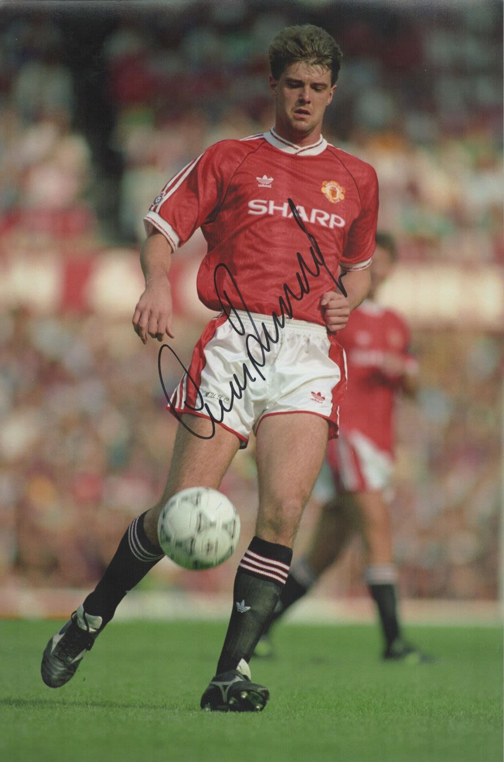 Lot 98: Football Gary Pallister signed 12x8 colour photo pictured...