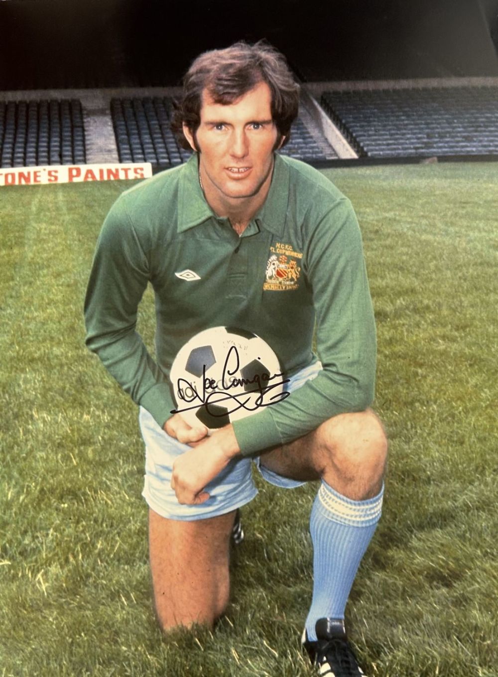 Lot 168: Football Joe Corrigan signed Manchester City 16x12 colour...