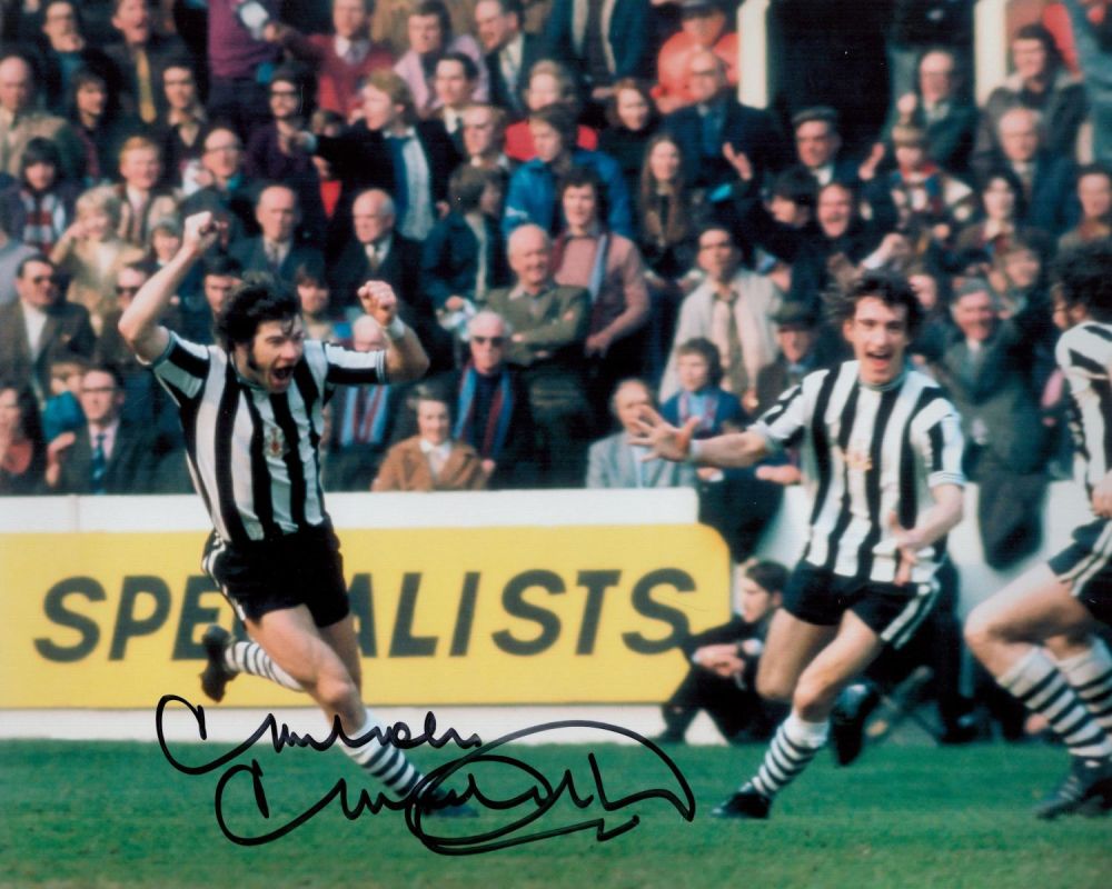 Lot 200: Football Malcom Macdonald signed Newcastle United 10x8 colour...