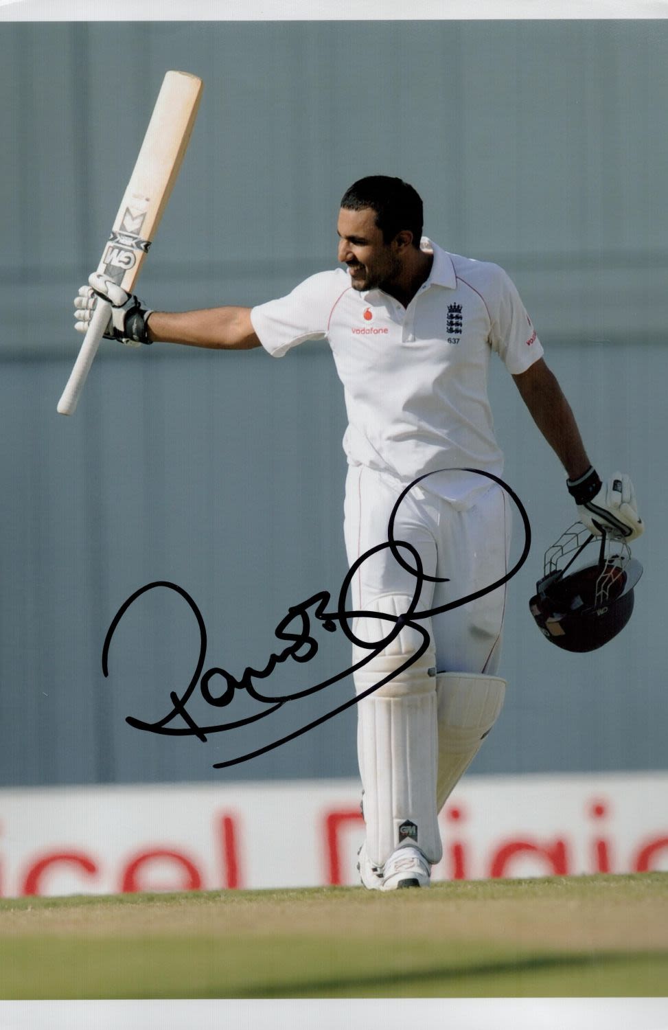 Lot 213: Cricket Ravi Bopara signed England 12x8 colour photo...