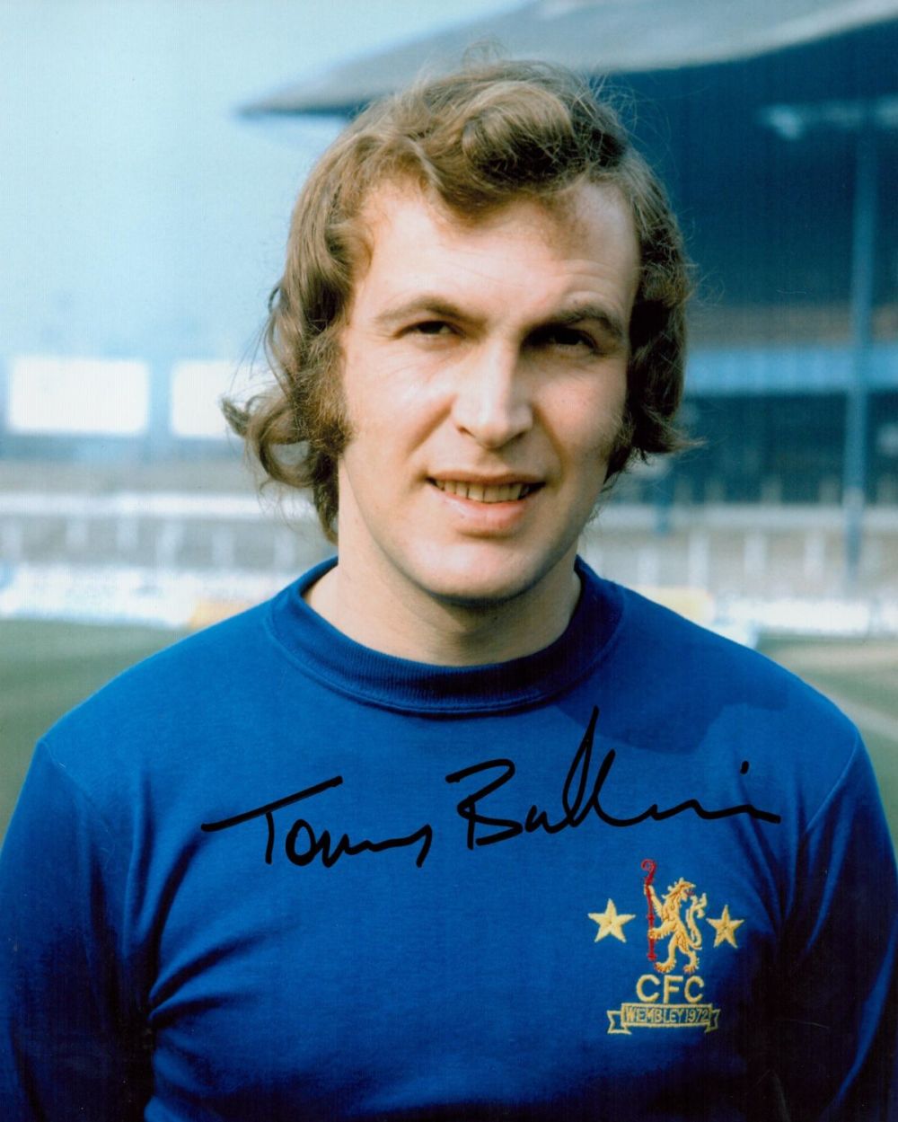 Lot 219: Football Tommy Baldwin signed Chelsea 10x8 colour photo....