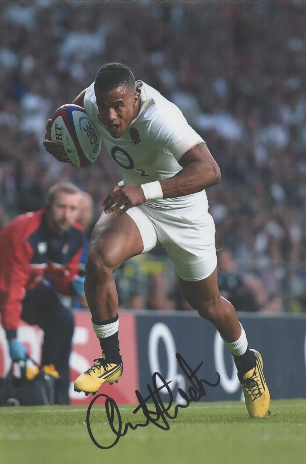 Lot 269: Rugby Union Anthony Watson signed 12x8 colour photo...