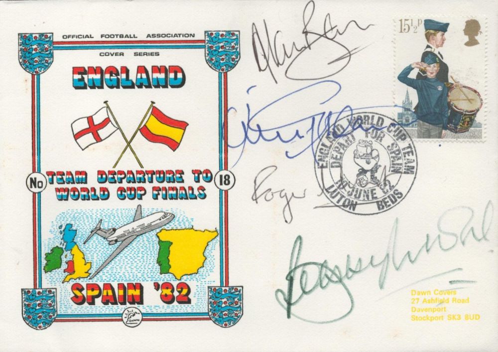 Lot 270: England 1966 World Cup Winners multi signed FDC...