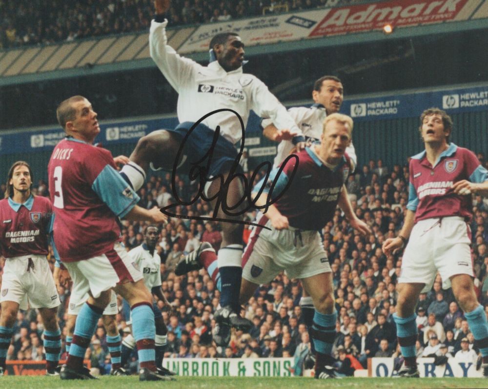 Lot 400: Football Nigel Winterburn signed 10x8 colour photo pictured...
