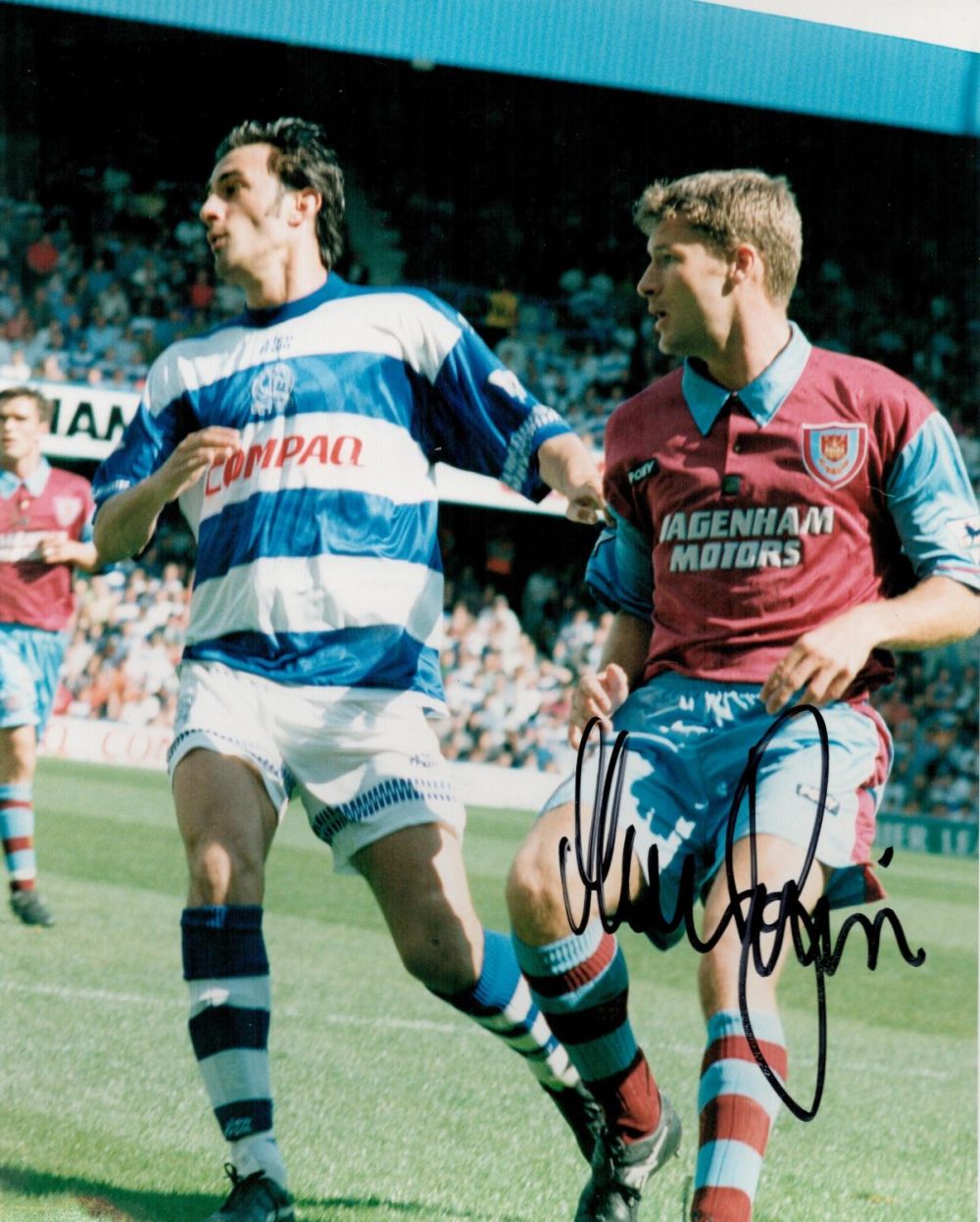 Lot 412: Football Marc Reiper signed West Ham United 10x8...