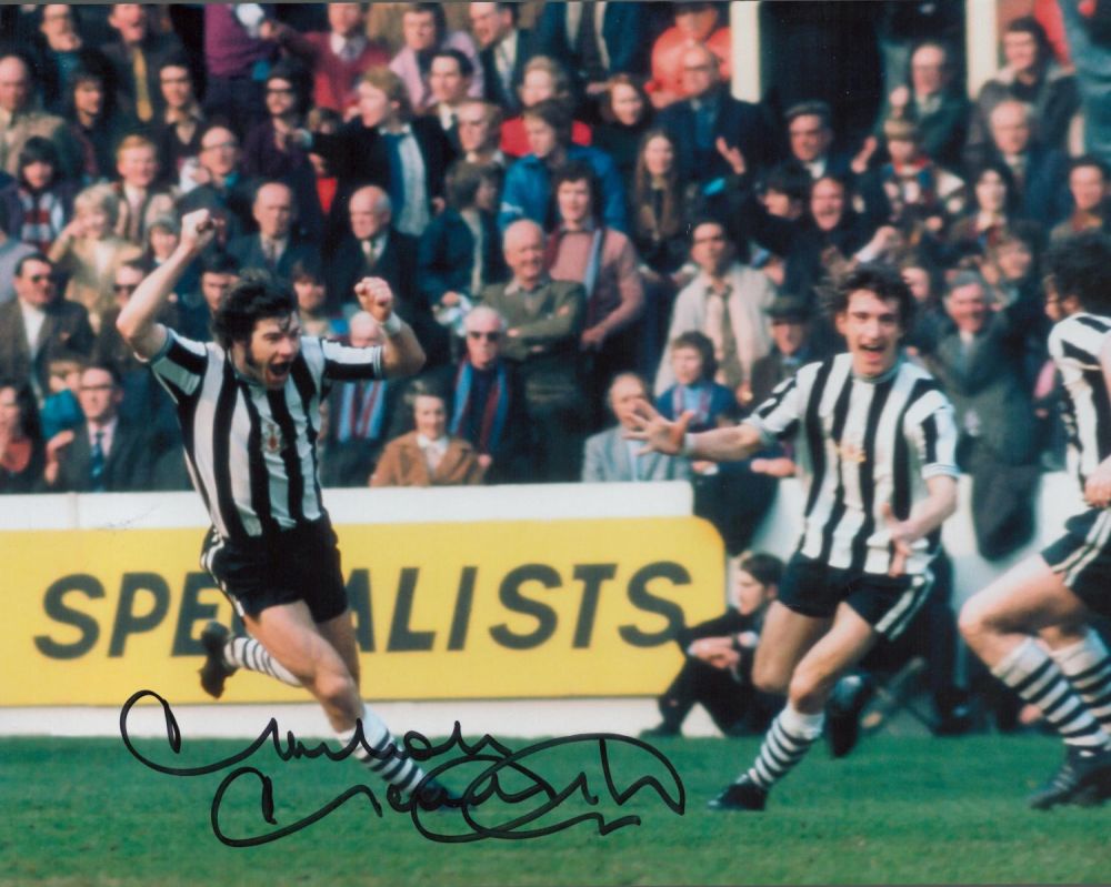 Lot 442: Football Malcom Macdonald signed Newcastle United 10x8 colour...