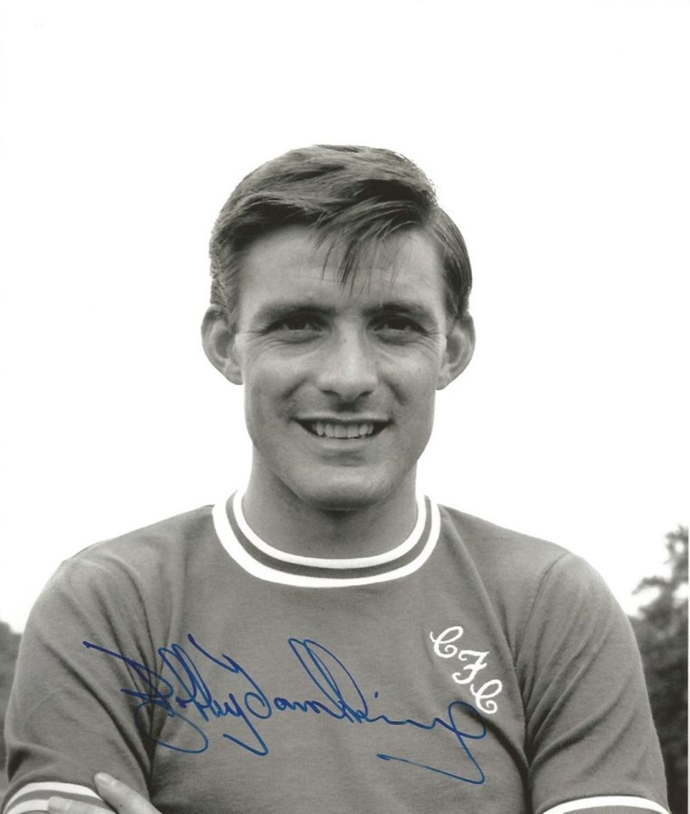 Lot 452: Bobby Tambling Chelsea Signed 12 x 8 inch...