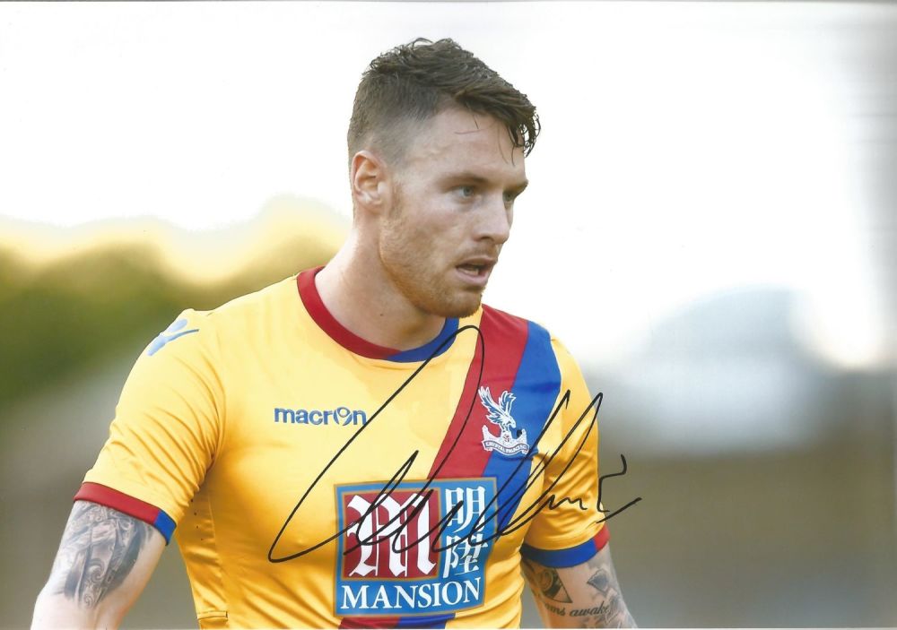 Lot 453: Connor Wickham Crystal Palace Signed 12 x 8...