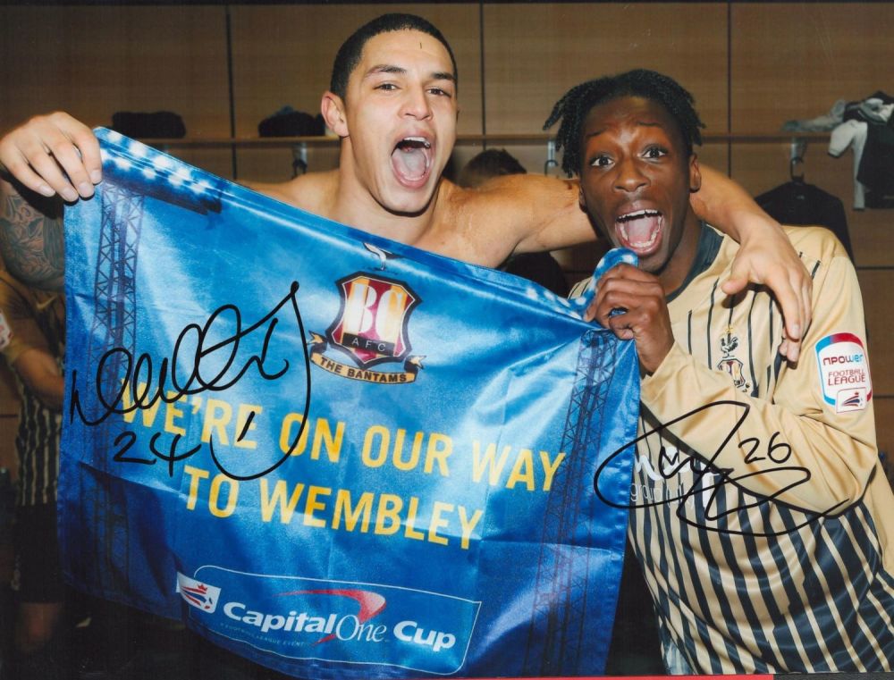 Lot 486: Nathan Doyle and Blair Turgott Bradford 12 x...