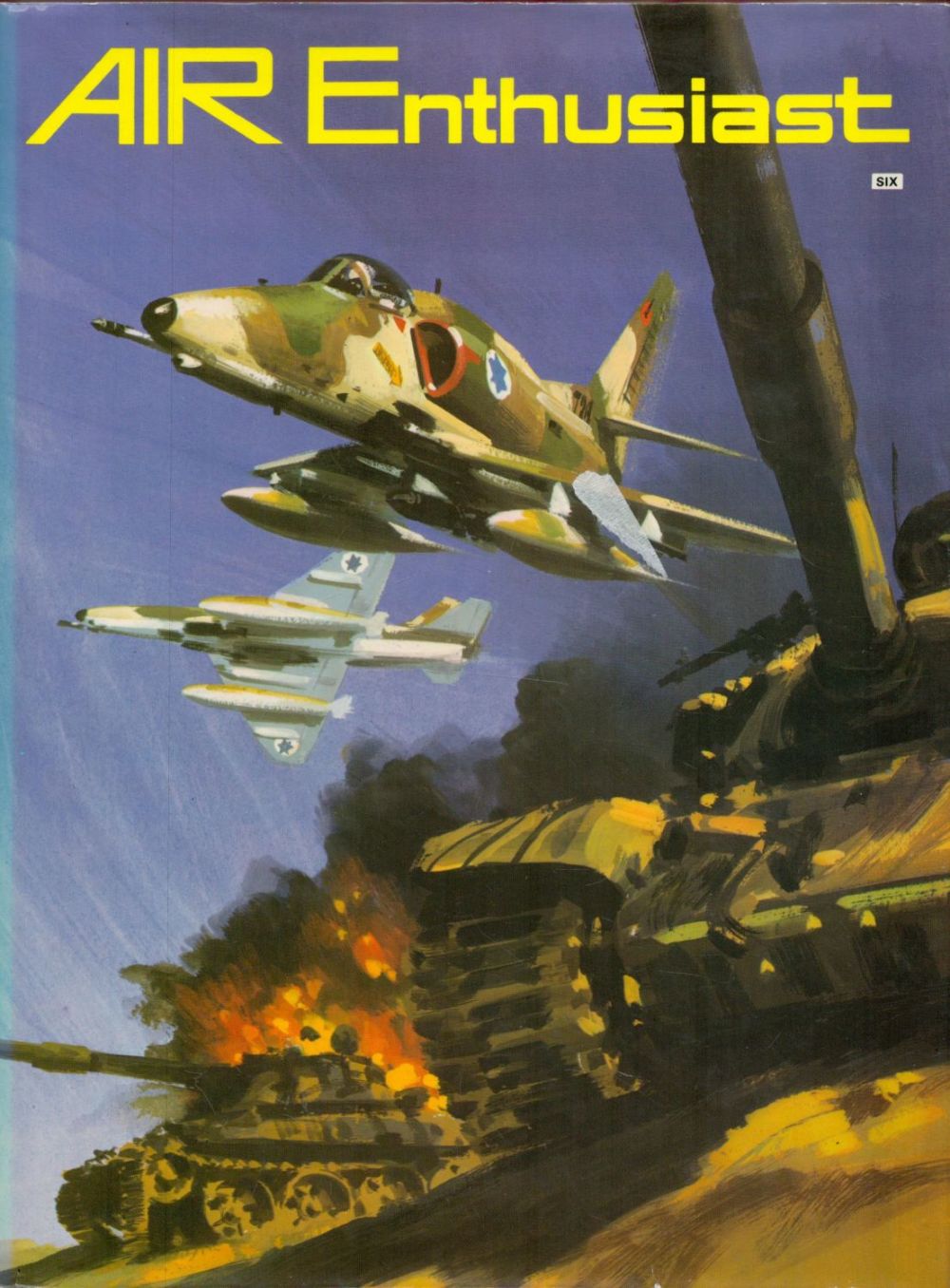 Lot 164: Air Enthusiast volume Six number 1 Jan 1974...