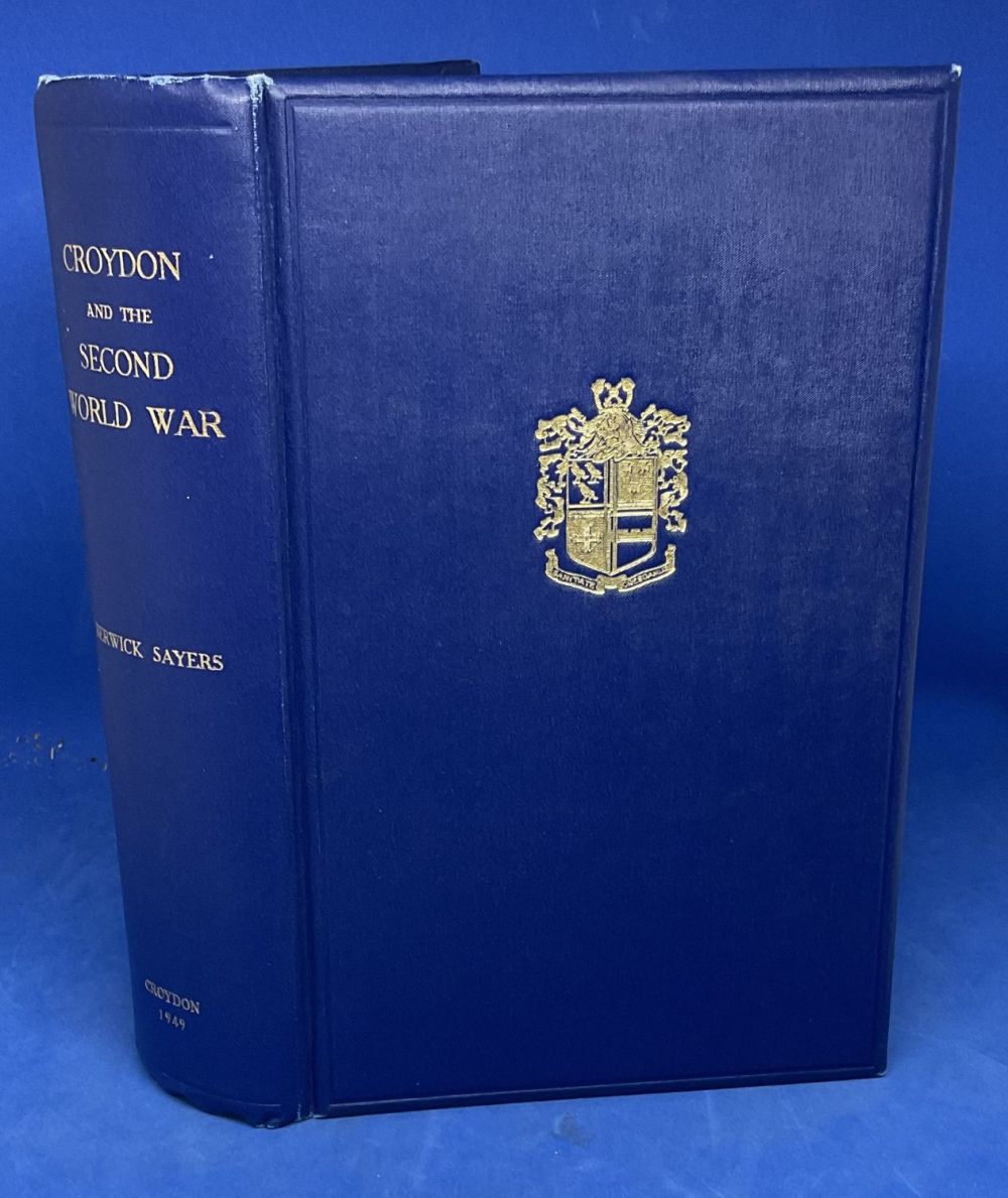 Lot 184: Croydon and the Second World War Hardback Book...