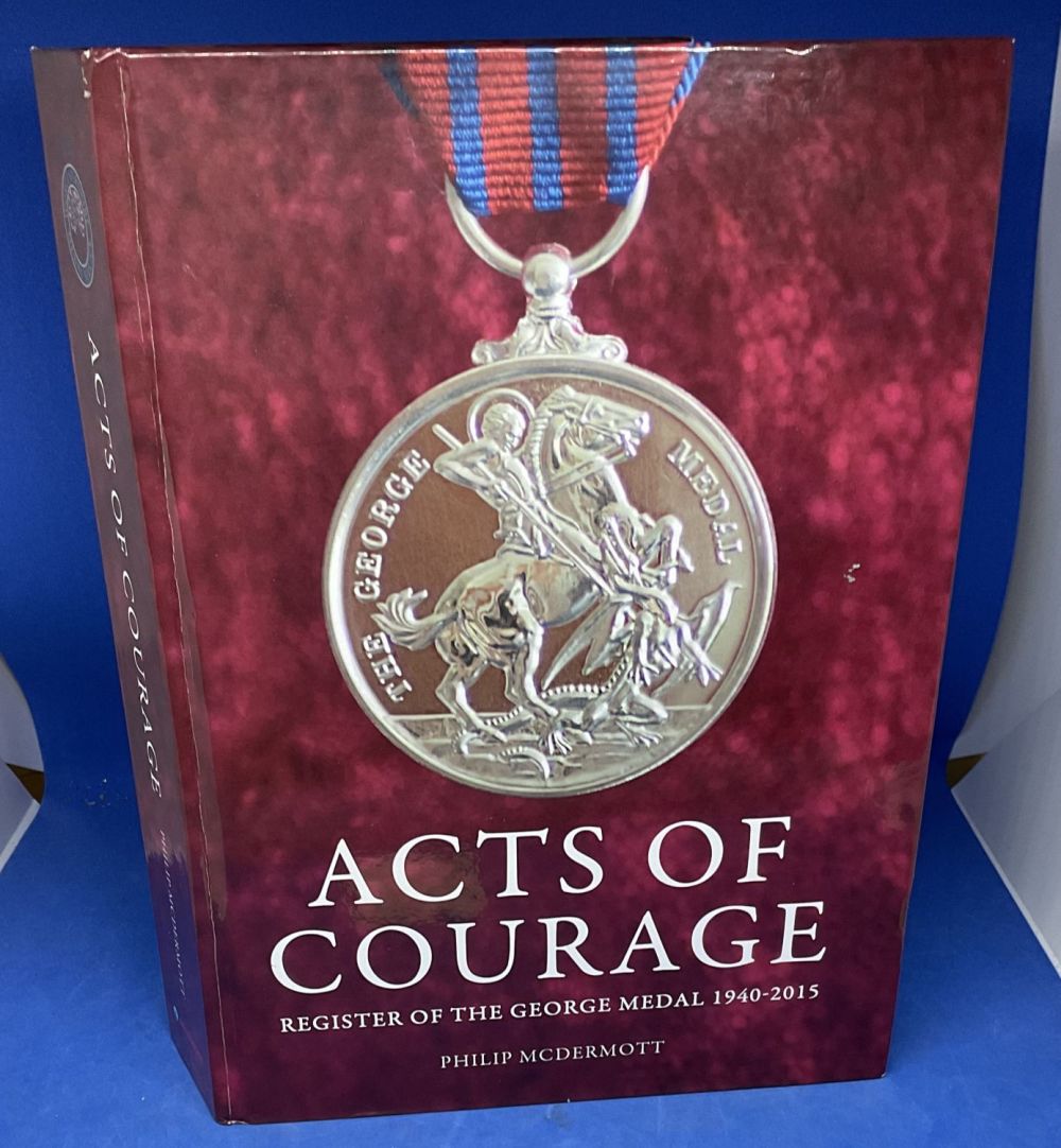 Lot 191: Acts Of Courage- Register of the George Medal...