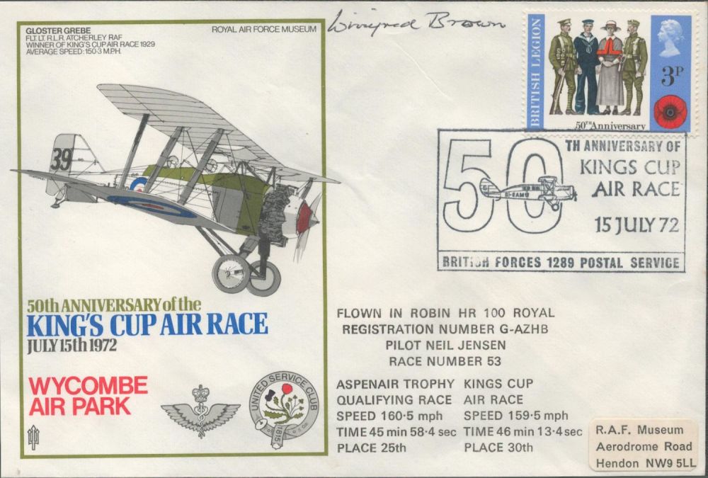 Lot 265: Winifred Brown signed 50th Anniversary of the Kings...