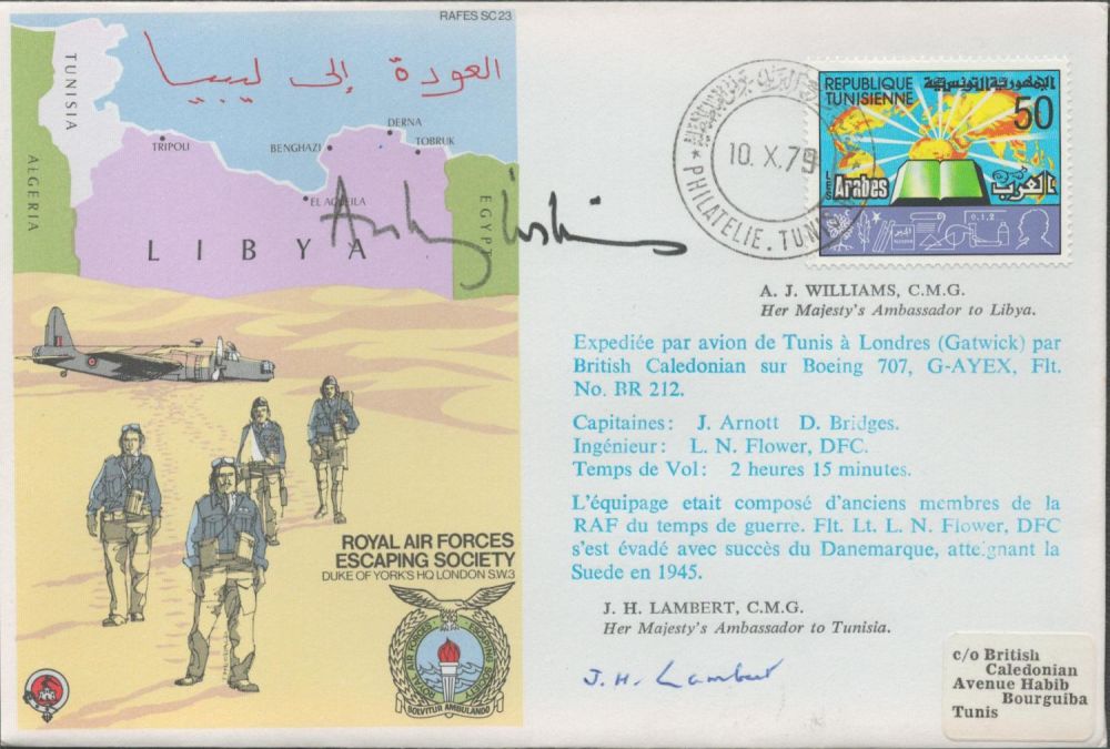 Lot 279: Her Majesty s Ambassador to Libya and Tunisia...