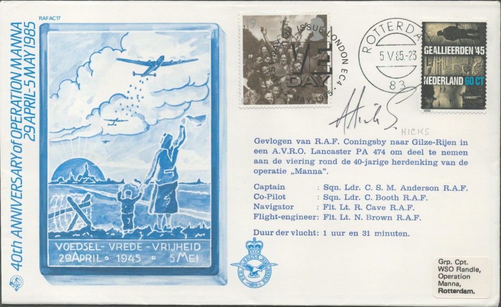 Lot 285: WW2 Grp Cptn Harry Hicks MBE of 149th...