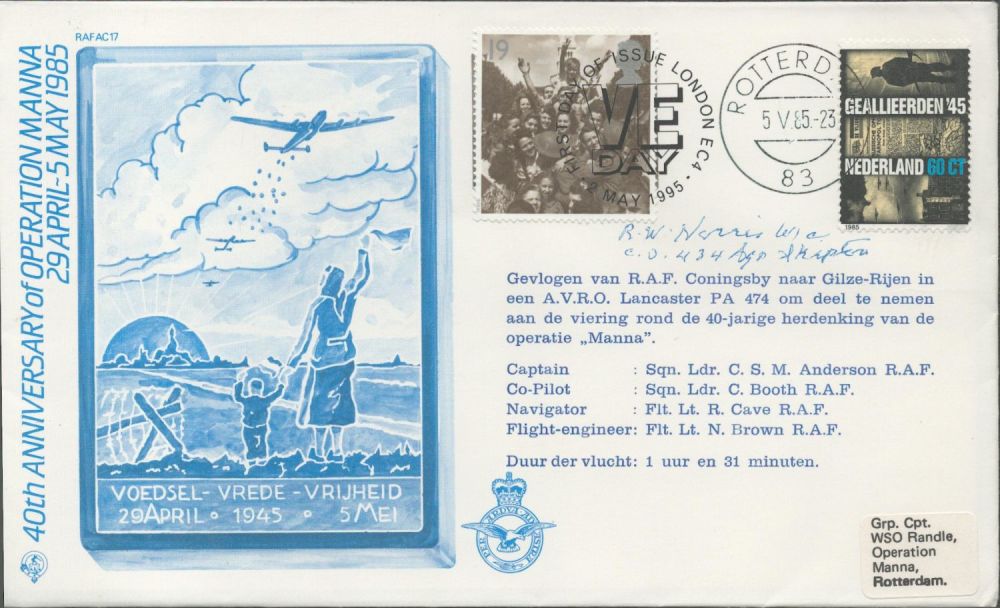 Lot 290: WW2 Wg Cdr Robert Norris of 434th Squadron...