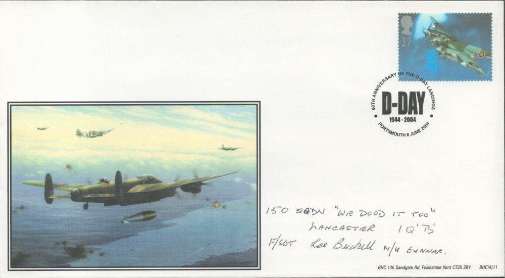 Lot 298: WW2 Flt Sgt Les Buckell Signed Tallboy Raid...