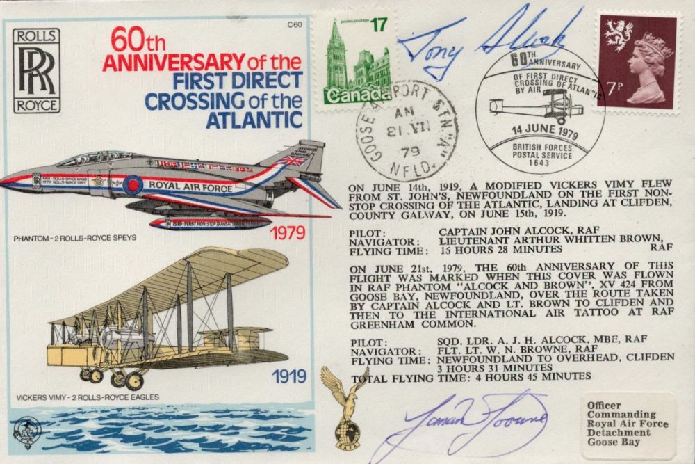 Lot 333: Tony Alcock and Norman Brown Signed 60th Anniv...