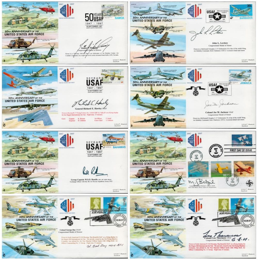 Lot 336: Collection of 8 Signed 50th anniversary of the...