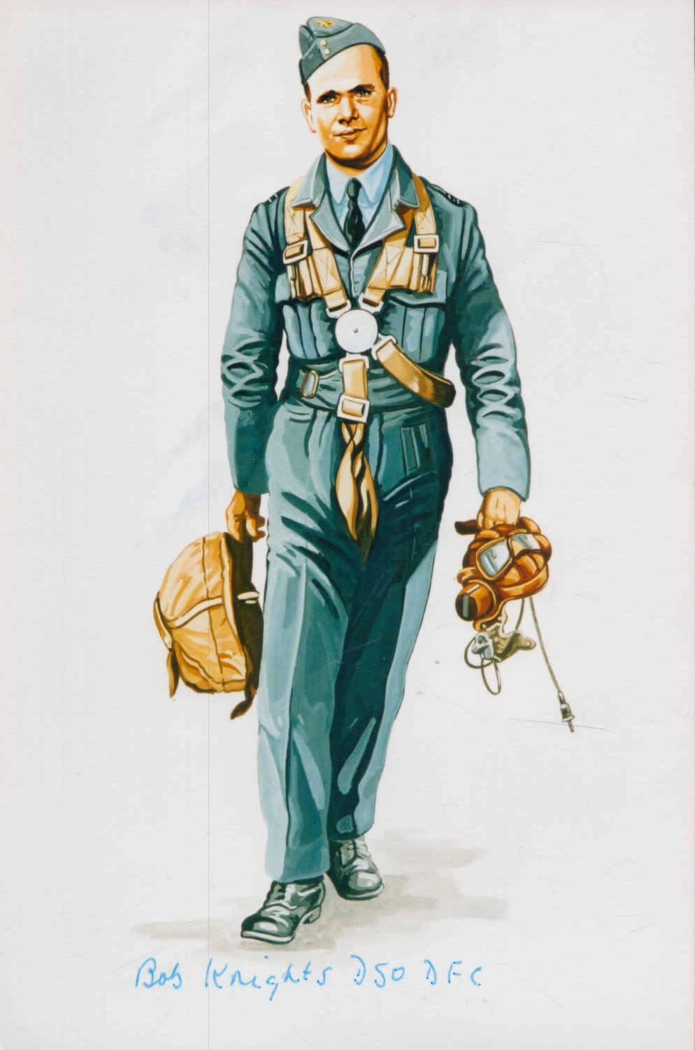 Lot 138: WW2 Bob Knights DSO DFC 617 sqn signed...