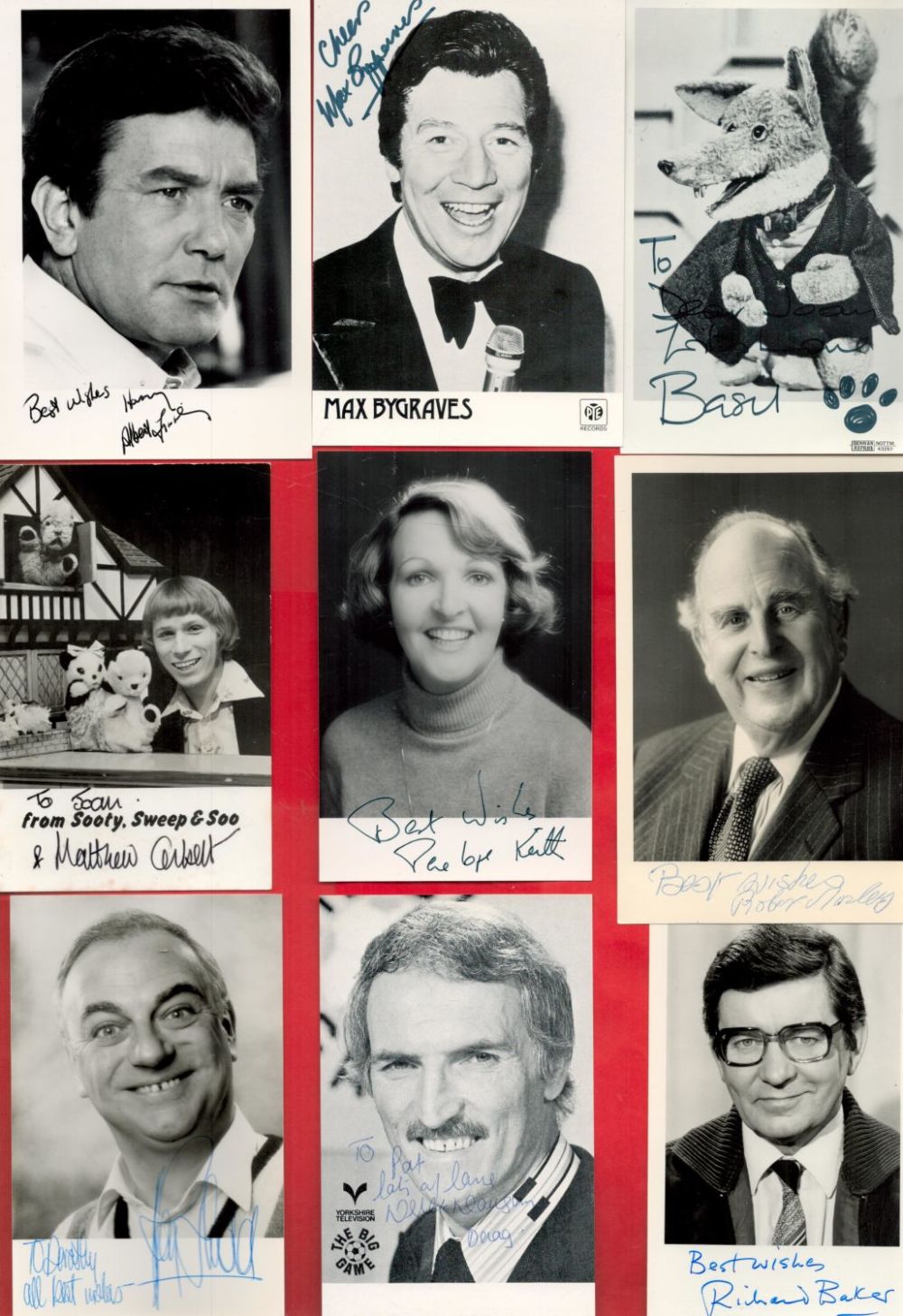 Lot 191: Collection of 18 Signed Photos From Various Areas...