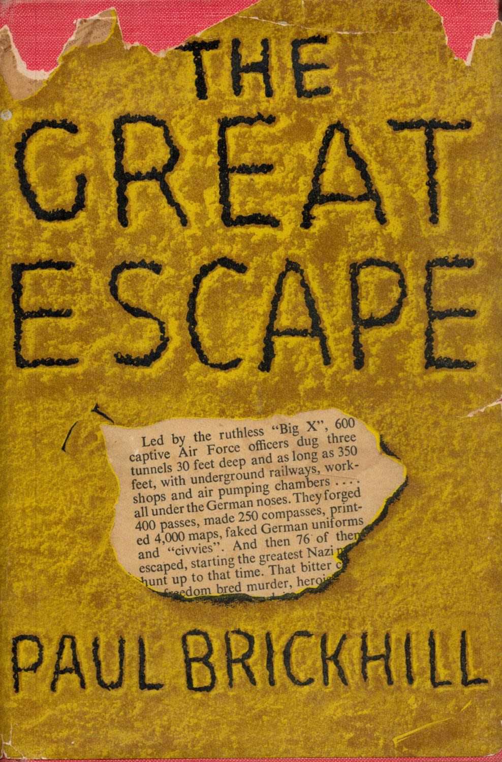 Lot 209: The Great Escape 1st Edition (1951) Hardback Book...