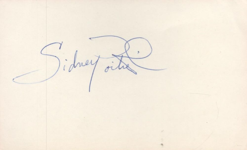 Lot 223: Bahamian and American actor, film director, and diplomat...