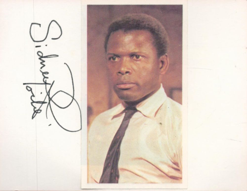 Lot 224: Bahamian and American actor, film director, and diplomat...