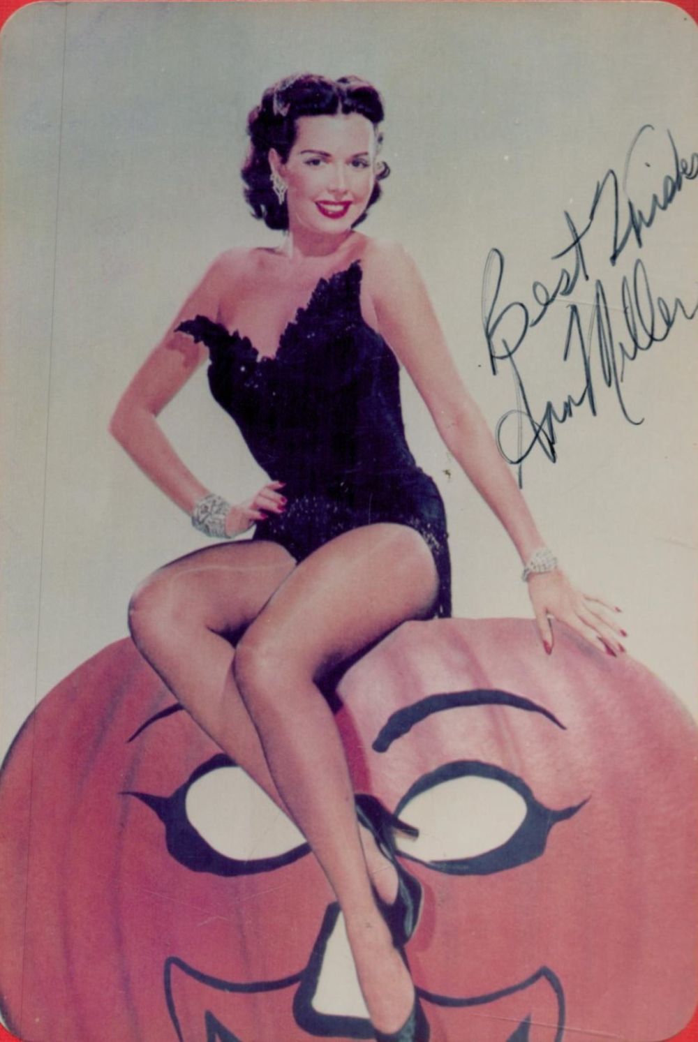 Lot 245: American Actress and Dancer Ann Miller Signed 6...