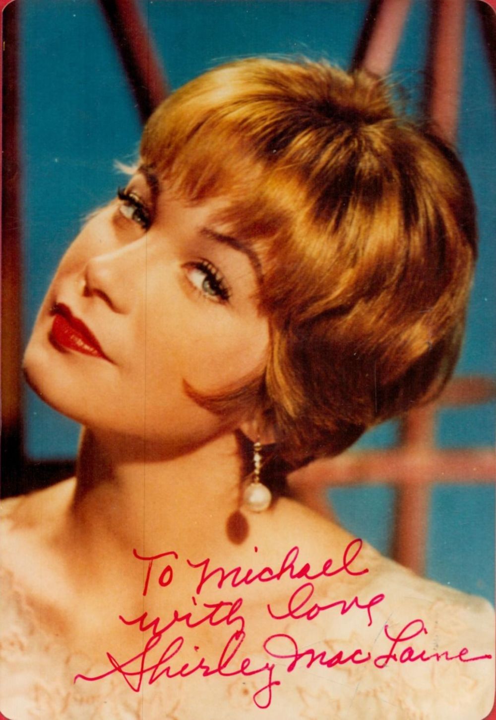 Lot 247: American Actress Shirley MacLaine Signed 6 x 4...