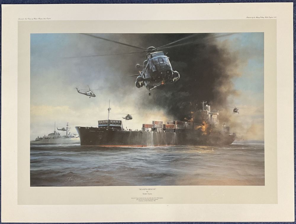Lot 304: WW2 Ralf Wykes Sneyd (Prince Andrew's CO) Signed...