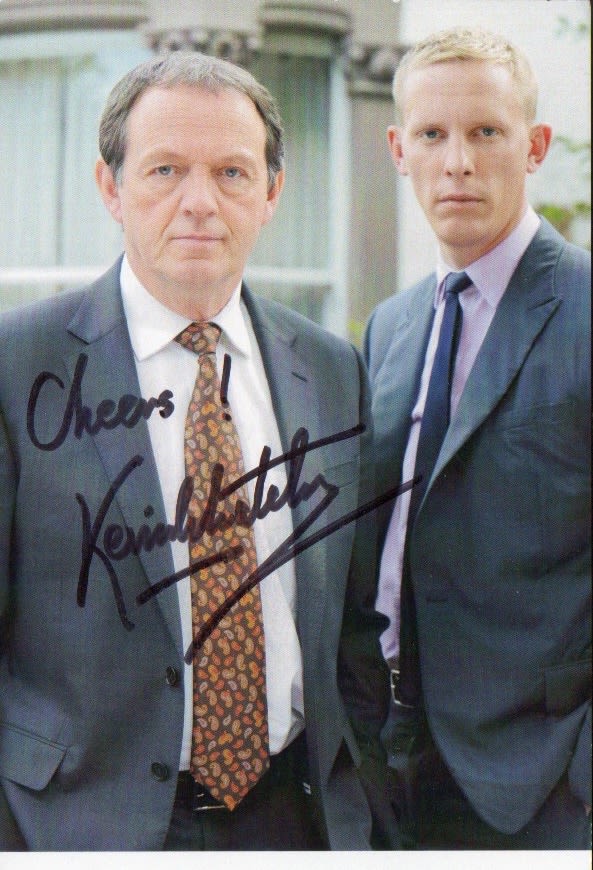 Lot 396: Morse/Lewis - Kevin Whately. P/C sized picture in...