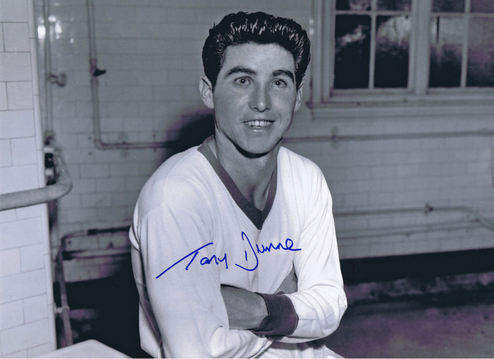 Lot 426: Autographed TONY DUNNE 16 x 12 photo -...