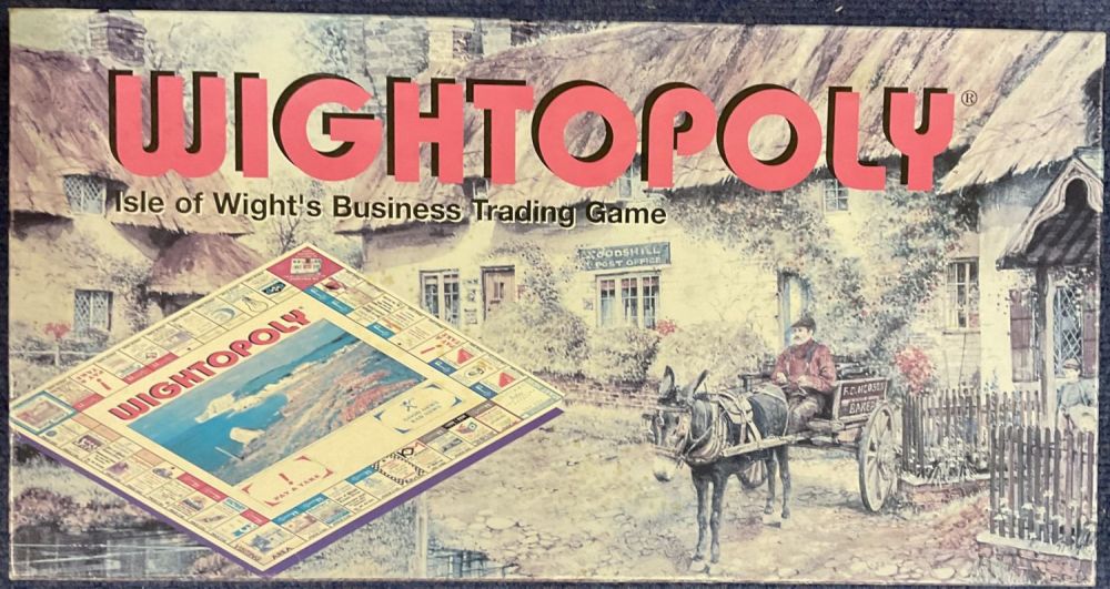 Lot 436: Wightopoly. Isle of Wight's Business Trading Game. Produced...