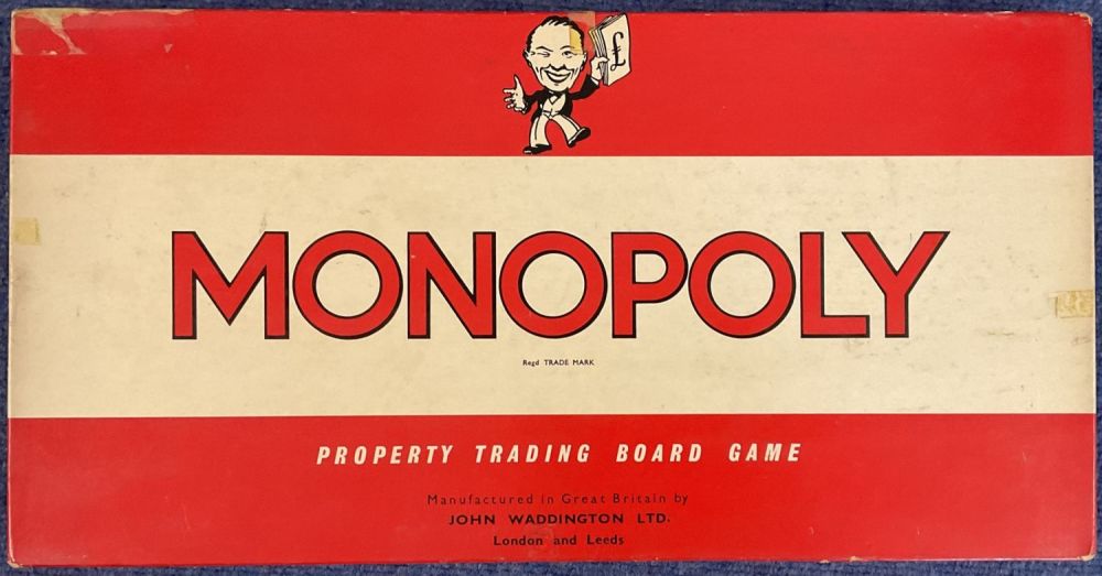 Lot 444: Monopoly game. Monopoly Property trading board game. Produced...