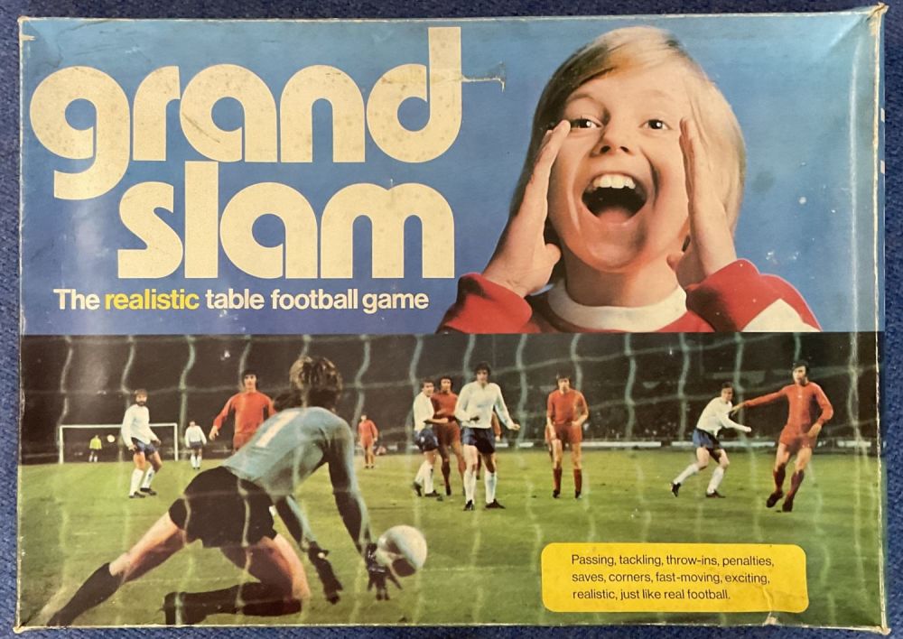 Lot 457: Grand slam the realistic table football game. Produced...