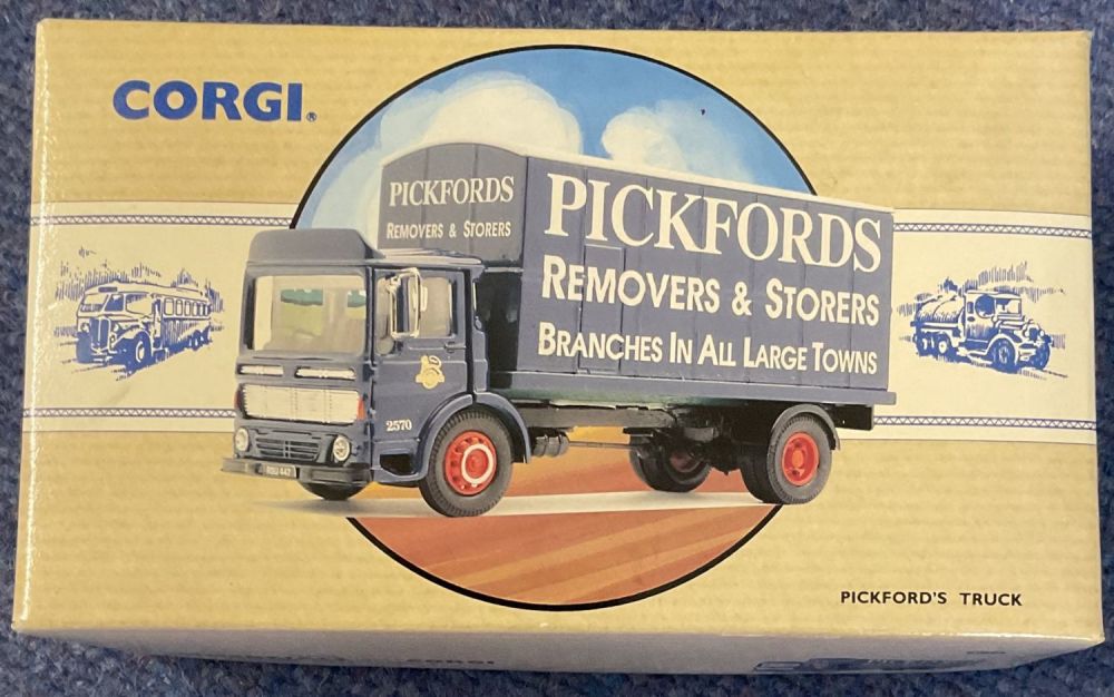 Lot 476: Classic Commercials from Corgi. Pickford Removers and Storers...