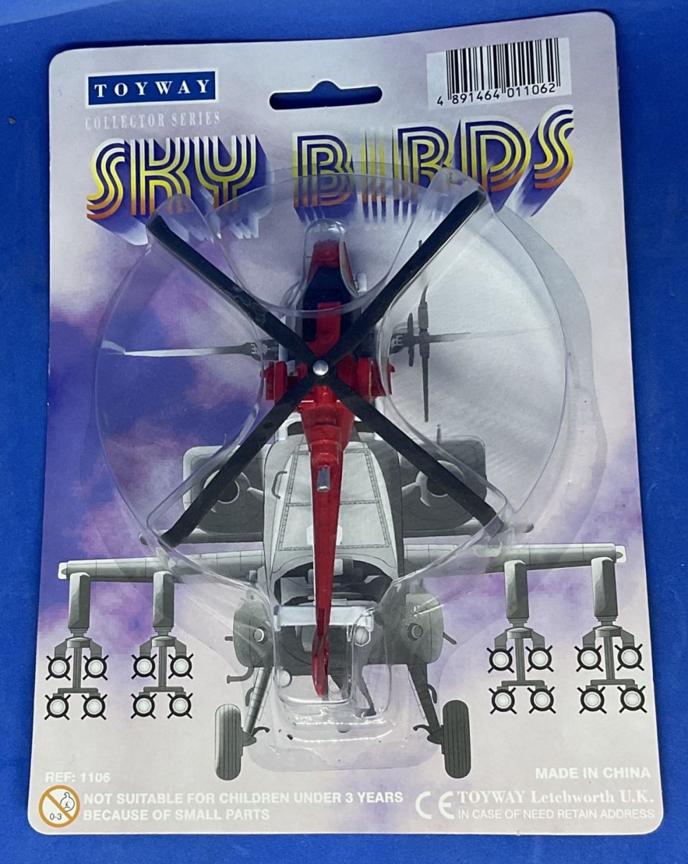 Lot 489: Sky Birds Model Helicopter made by Toyway UK...