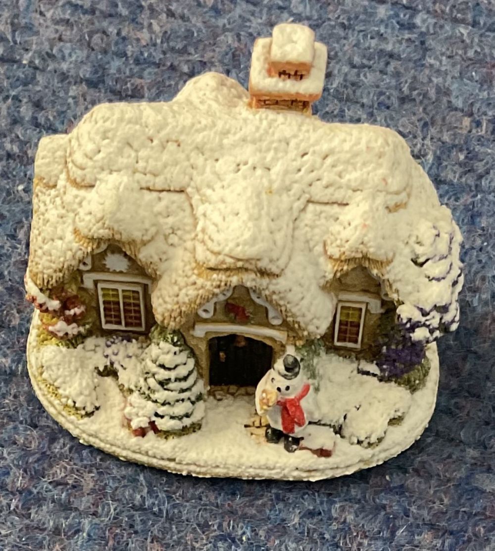 Lot 524: Lilliput Land Snow Place like Home Collection. Snowflake...