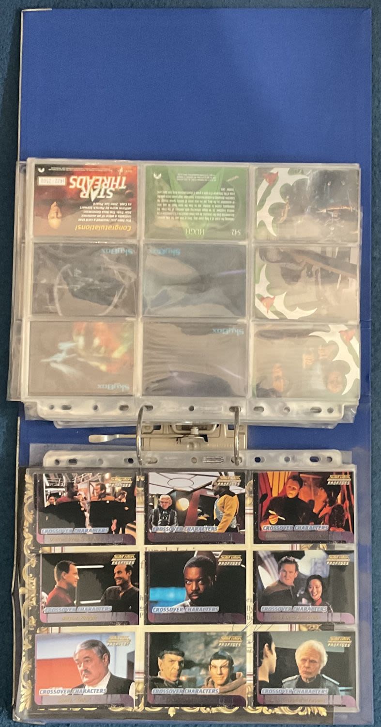 Lot 545: Battlestar Galactica and Star Trek Voyager collection of...
